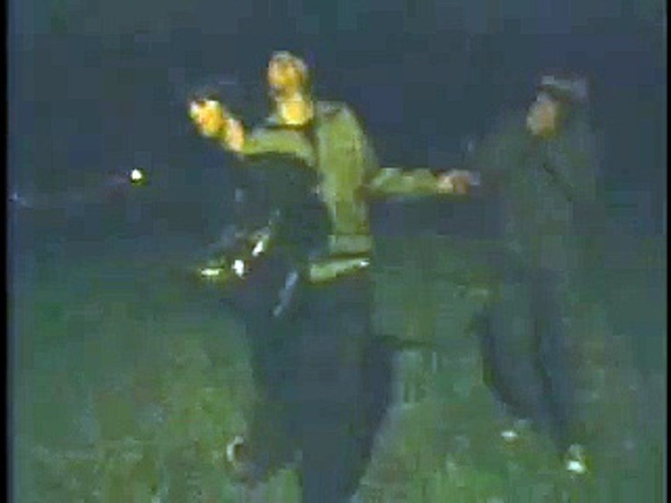 Mike collapses using inhalants - huffing in the park