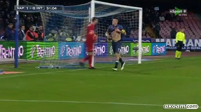 أهداف مباراة إنتر ميلان و نابولي في الدوري الايطالي