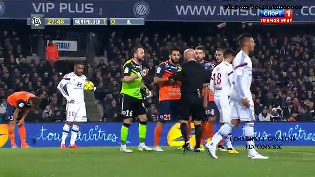 Montpellier 1 - 5 Lyon All Goals and Full Highlights 08/03/2015 - Ligue 1
