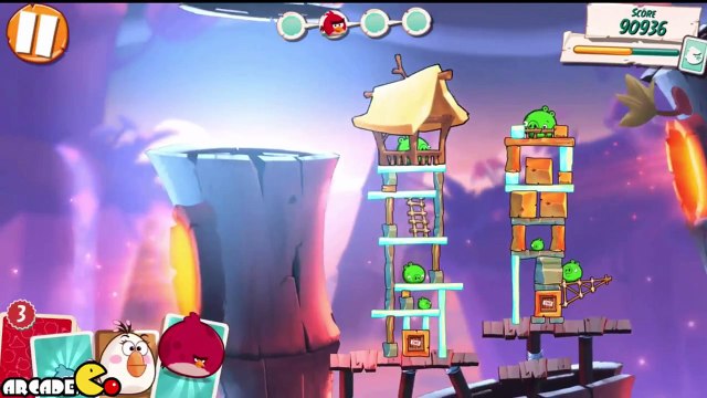 Angry Birds Under Pigstruction - Unlocked ALL Charaters Level 61-65 All 3 Star Walkthrough