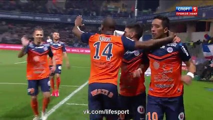 Montpellier 1 - 5 Lyon Extended Highlights 08/03/2015 - Ligue 1