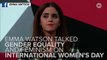 Emma Watson: 'Feminism Just Means You Believe In Equality'