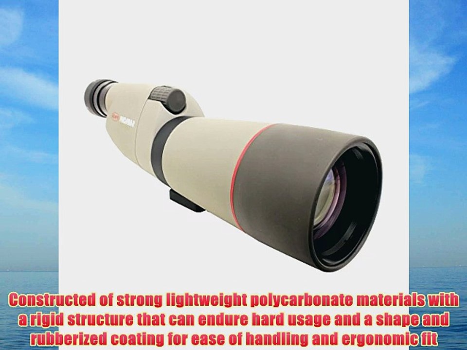 Kowa TSN-660 Series Straight Body High Performance Spotting Scope with PROMINAR XD Lens 66