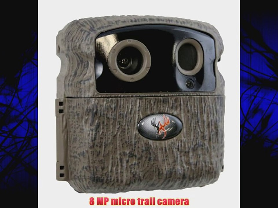 Wild Game Innovations Buck Commander Nano 8 Lights Out Hunting Trail Camera