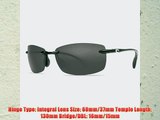 Costa Del Mar Ballast Polarized Sunglasses Black Gray 580P