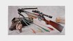 150 Lbs Wood Crossbow Package with Scope Laser 16 Arrows and Broad Heads