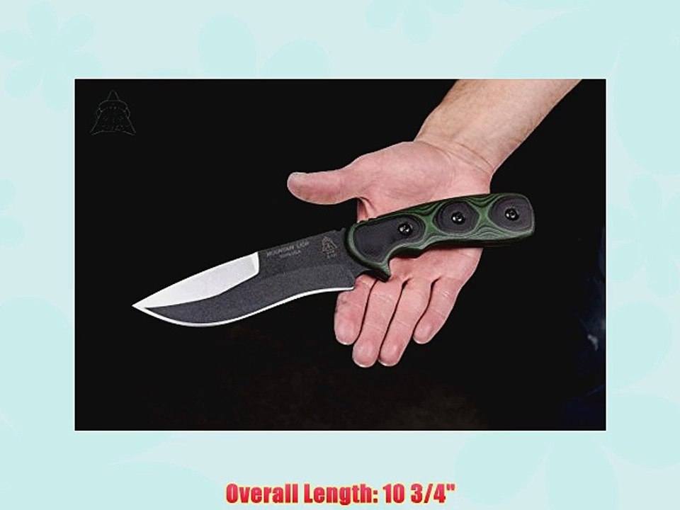 Tops Knives Mountain Lion Fixed Blade Knife TPMTLN01