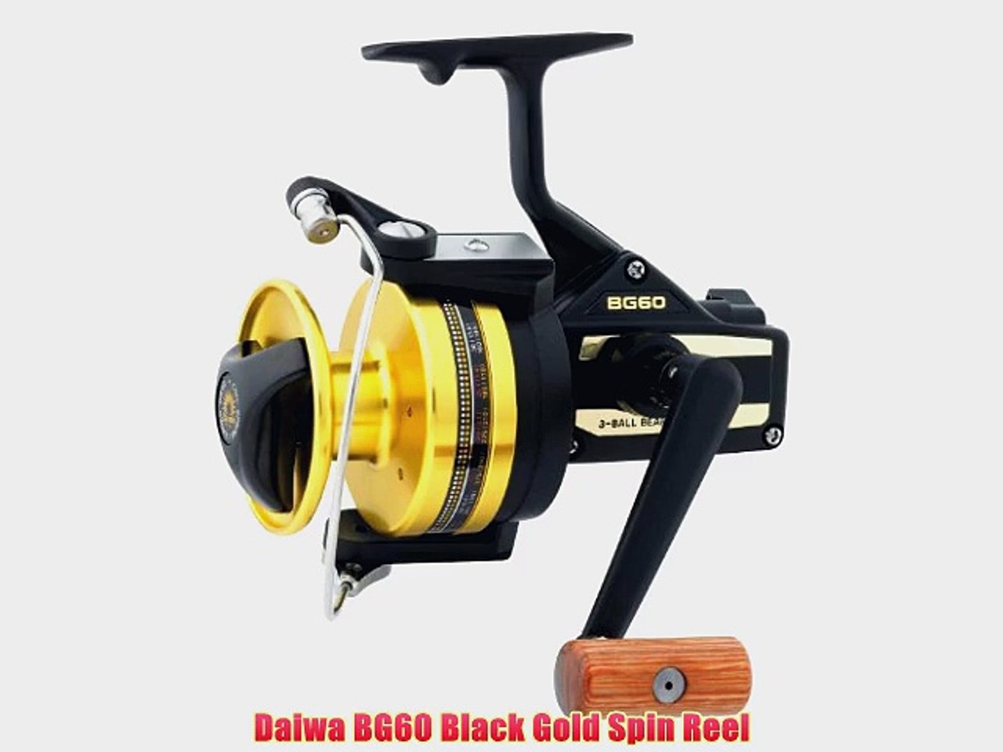 bg 60 fishing reel Daiwa BG60 Black Gold Spin Reel