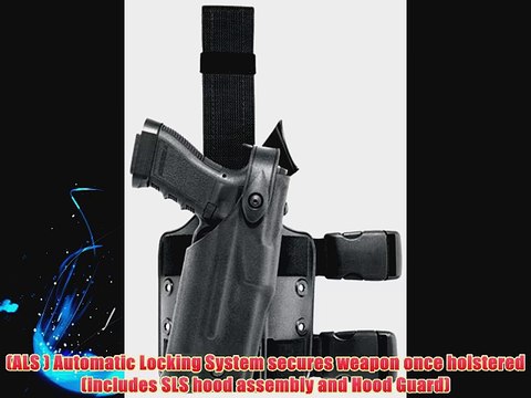 Safariland 6304 ALS Tactical Leg Holster Black STX Right Hand Glock 19 with M3