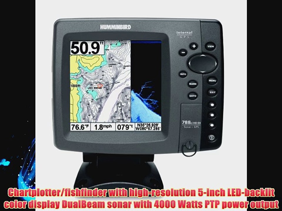 Humminbird 408130-1 788ci HD DI Combo Fishfinder/GPS (Discontinued by Manufacturer)