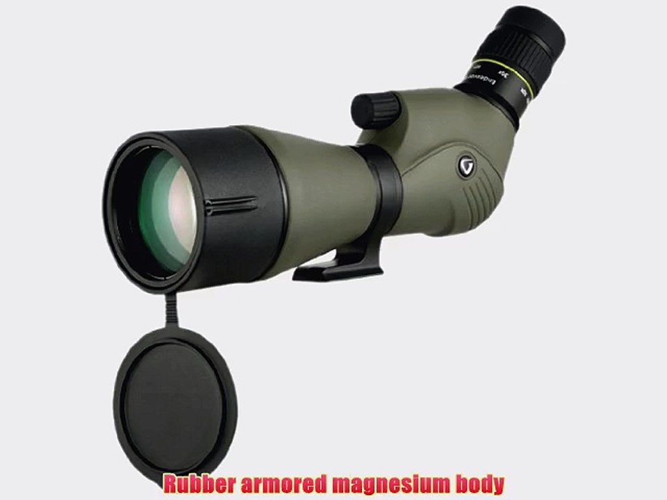 Vanguard Endeavor XF 80A Angled Eyepiece Spotting Scope with 20-80x Magnification