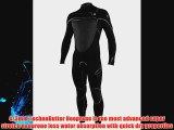 O'Neill Wetsuits Men's Pyrotech 4/3 mm F.U.Z.E. Entry Fluid Seam Weld Full Suit Black/Black/Black