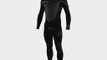 O'Neill Wetsuits Men's Pyrotech 3/2 mm F.U.Z.E. Entry Fluid Seam Weld Full Suit Black/Black/Black