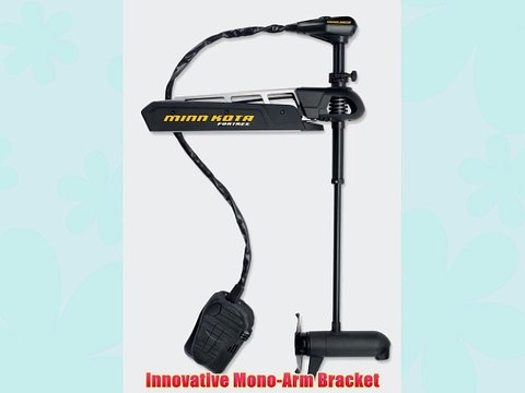 Minn Kota Fortrex 101 Bow-Mount Trolling Motor with Universal Sonar (101-lb Thrust 62 Shaft)