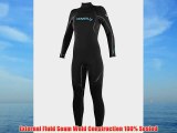 O'Neill Dive Wetsuits Women's Sector 3 mm Fluid Seam Weld Full Suit   (Black 12)