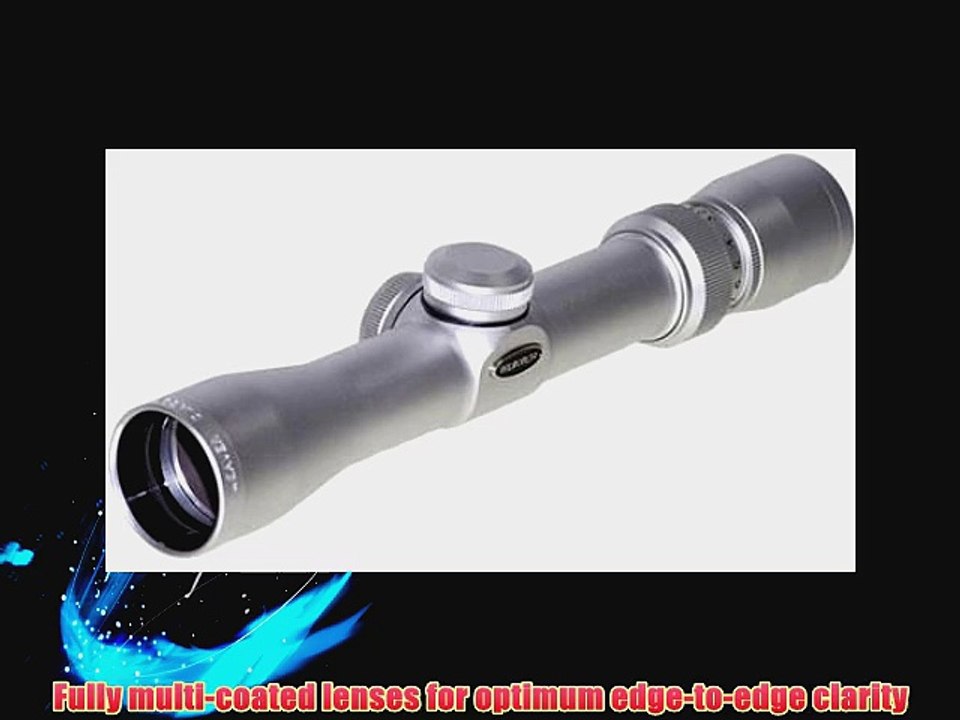 Weaver Classic Silver Handgun Scope (2.58 x 28 with DualX Reticle