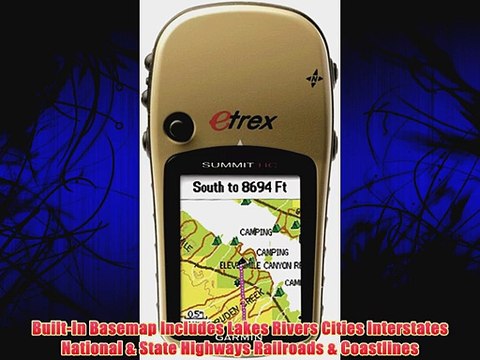 Garmin eTrex Summit HC Handheld GPS Receiver