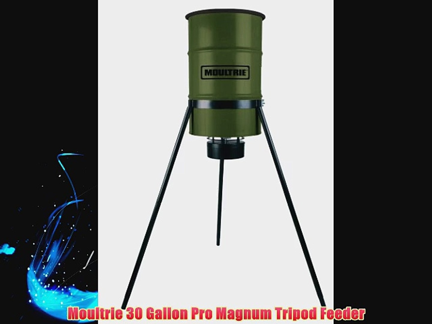 Moultrie 30 Gallon Pro Magnum Tripod Feeder Video Dailymotion