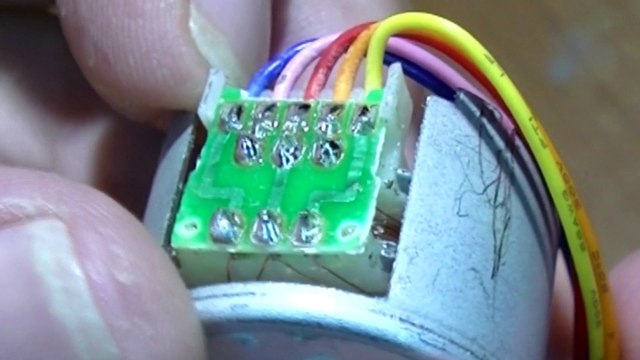 28BYJ-48 Stepper Motor Teardown