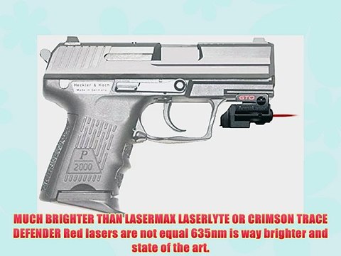 ArmaLaser GTO/FLX Red Laser Sight for HKP2000SK GTO/FLX15