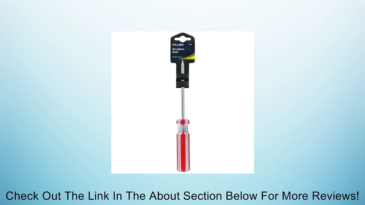 Allied Tools 35024 Scratch Awl Wood Handle, Black Review