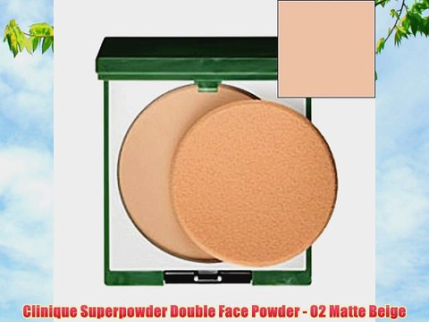 Clinique Superpowder Double Face Powder - 02 Matte Beige