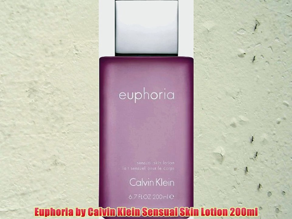 Euphoria by Calvin Klein Sensual Skin Lotion 200ml