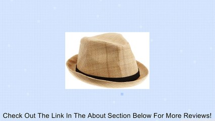 San Diego Women's Natural Raffia Fedora Review