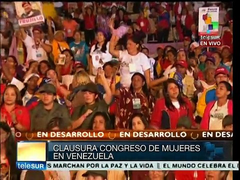Entregará Maduro procesos productivos de artículos femeninos a mujeres