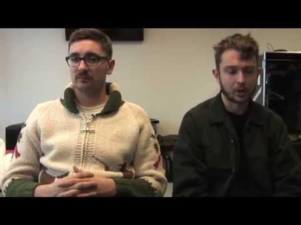 Alt-J interview - Gus and Thom (part 1)