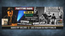 Atomic Spliff et Stepper for Kiddus I album at Party Time Reggae Show - 8 MARS 2015