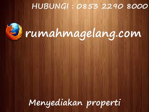 Jual Rumah di Magelang Kota,Rumah Murah Magelang Kota