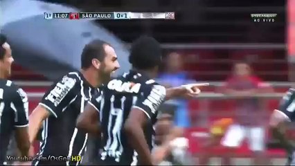 Corinthians ganó 1-0 al Sao Paulo con asistencia de Paolo Guerrero