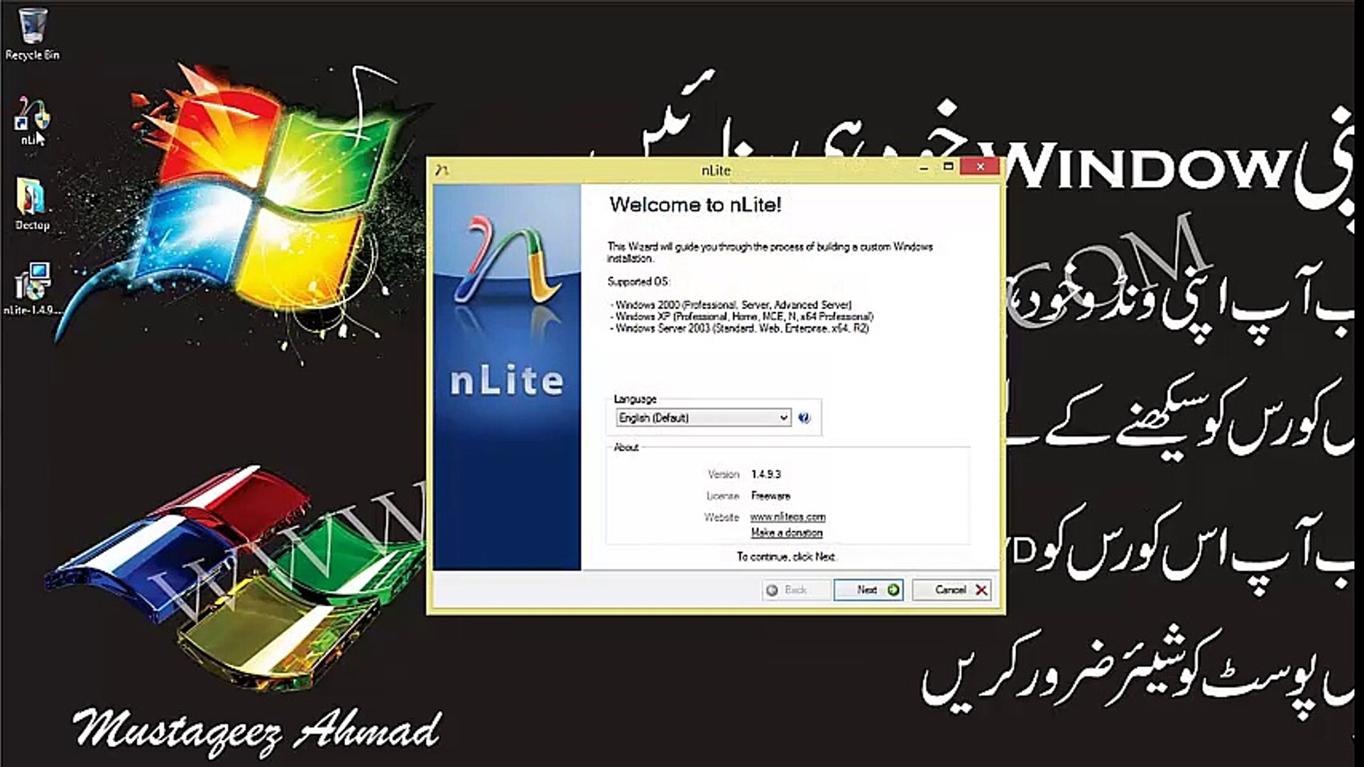 ⁣Windows Customization Course in Urdu/Hindhi Part 1