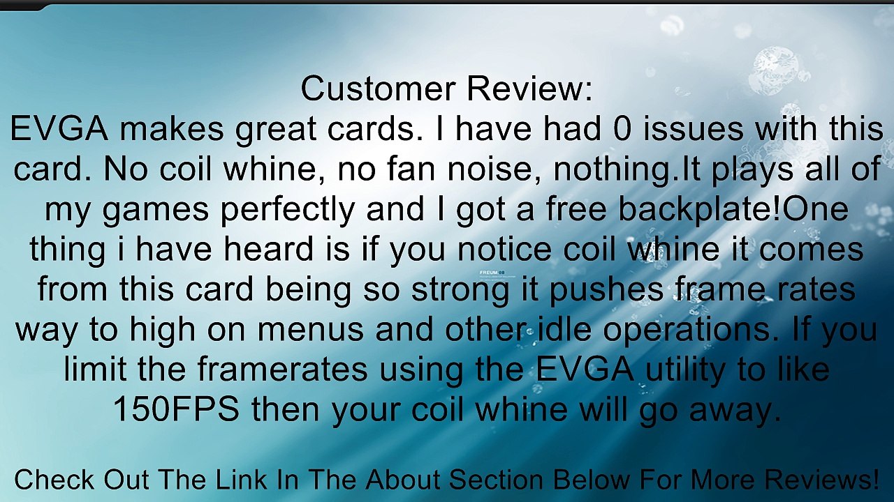 EVGA GeForce GTX 970 SC+ ACX 2.0, DVI-I, DVI-D, HDMI, DP SLI Ready Graphics Card (04G-P4-2977-KR) Review