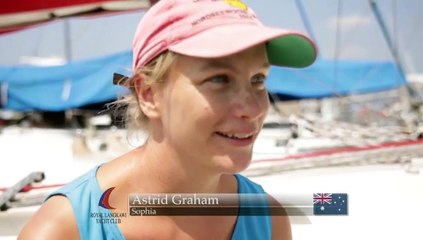 Boatson.tv's "World on Water" Jan 25.15 Global Sailing Show. New Banque Populaire VIII, Hannah Whiteley in high heels .. more