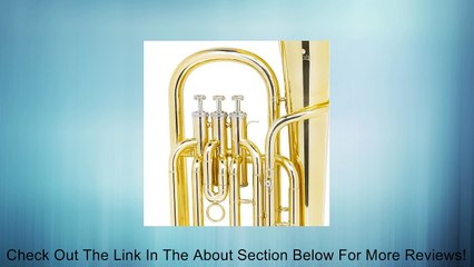 Cecilio 2Series BR-280 Brass Bb Baritone with Stainless Steel Valves, Yellow Review