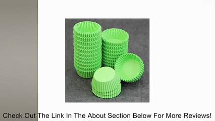 Estone� Lot of 100Pcs/600pcs Dia 1.5" Muffin Cases Liner Cake Cupcake Baking Paper Cups Review