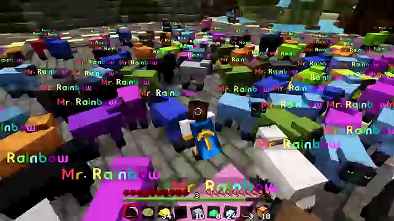 Minecraft - Lucky Block Challenge 2 - Squid Cannon