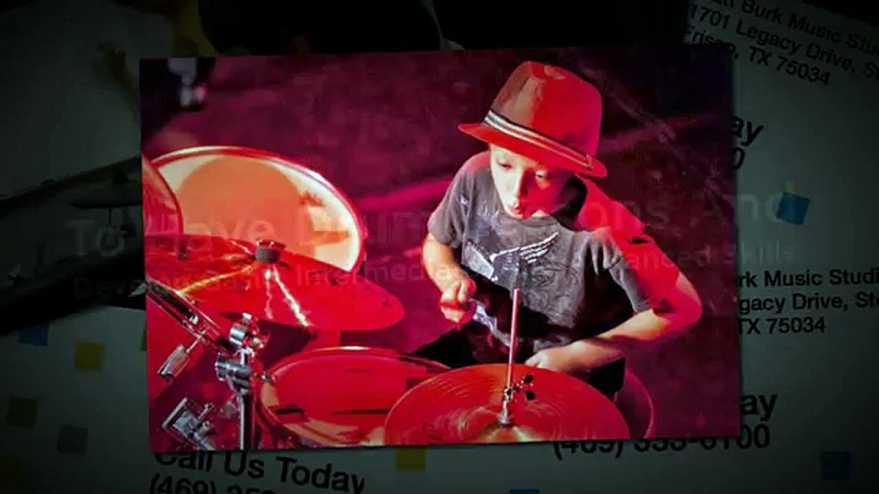 Drum Lessons Frisco TX - Matt Burk Music Studio - (469) 353-6100