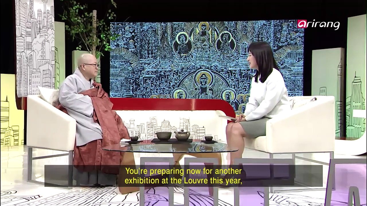 Heart to Heart Ep158C5 She has gained a following of people who greatly admire her work. 국내 혜담스님의 작업에 공감하는 많은 이들