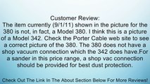 PORTER-CABLE 380 1/4 Sheet Orbital Finish Palm Sander Review