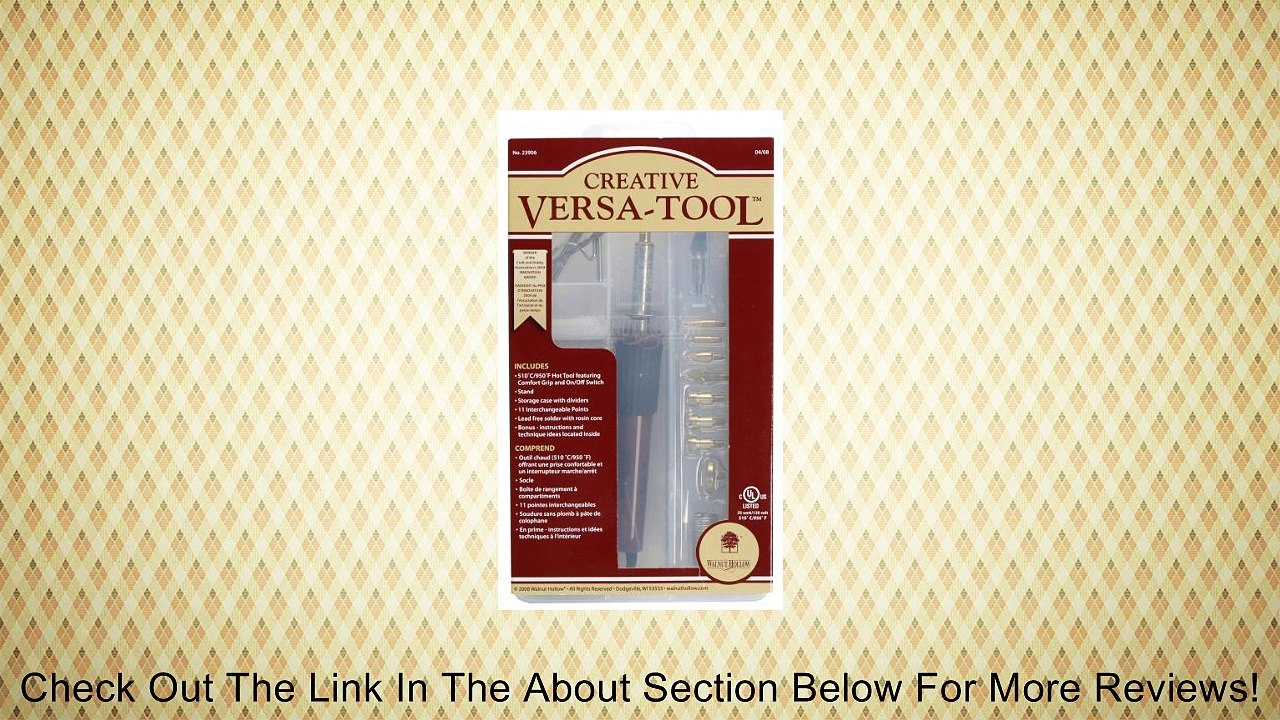 Walnut Hollow Creative Versa-Tool Review
