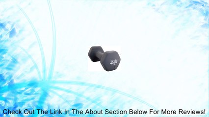 Neoprene Dumbbell 12 lb Gray Review