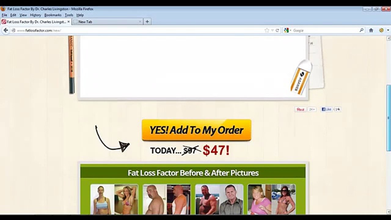 Fat Loss Factor System - Under $5