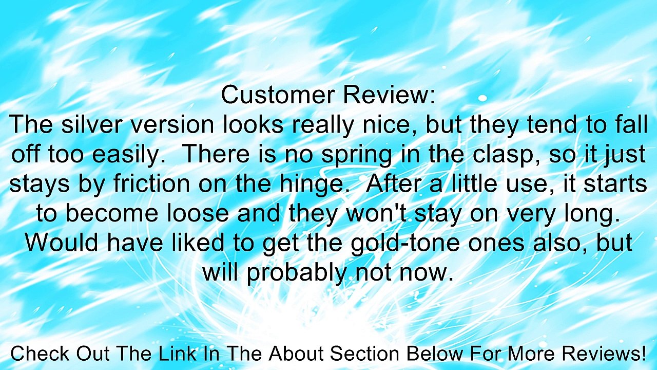 Anne Klein "Clips Galore" Blanc Pearl Drop Clip-On Earrings Review