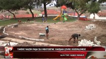 Tarihi 'Kazım Paşa ilk mektebi'ne yakışan çevre düzenlemesi