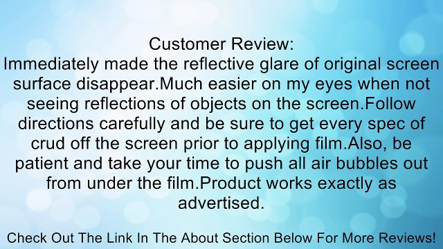 HP - 25 Pavilion 2511X Monitor - MXT Screen Protector Film - Anti-Glare 55% Review