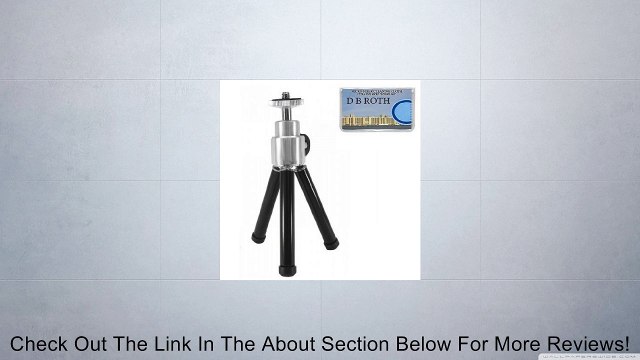 8 Professional STEEL Table Top Tripod For The Sony Cybershot DSC-T700, DSC-T77, DSC-T70, DSC-T500, DSC-T300, DSC-T200, DSC-T2 Digital Cameras Review