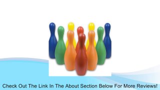 Multi-Color Foam Bowling Pin Set Review